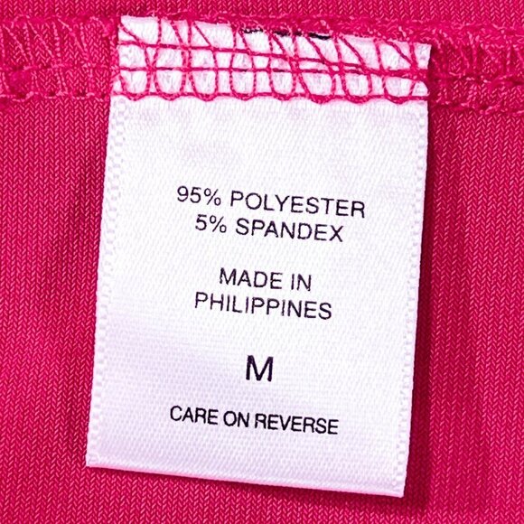 Women's New York & Company Dress | Sleeveless | Midi | Size Medium | Wrap | Pink - Picture 15 of 16